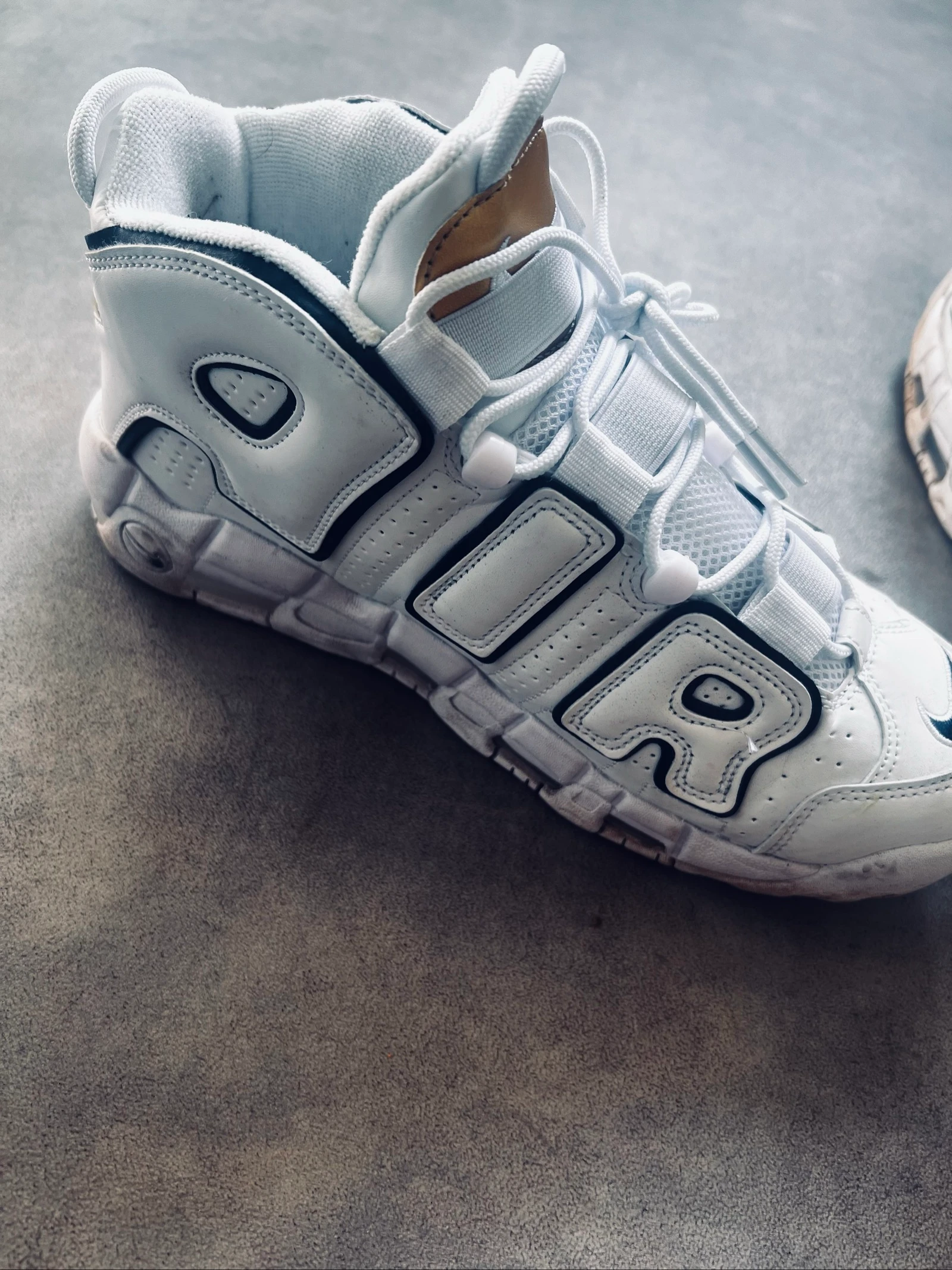 Nike Air More Uptempo Branco – photo 6